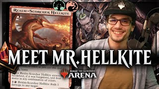 Introducing RealmScorcher Hellkite 🔥 Gruul Midrange Exploitation MTG Arena Standard Deck Guide [upl. by Eseer523]