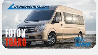 2018 Foton Toano 15seater van  Full Review [upl. by Eelasor]