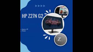 HP Z27n G2 monitor 27quot  prezentacja [upl. by Acirne]