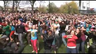 Official Seattle Glee Flash Mob  Seattle Center [upl. by Mrots465]