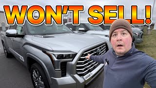 The Toyota Tundra They Are Having A TOUGH TIME Selling [upl. by Alfy]