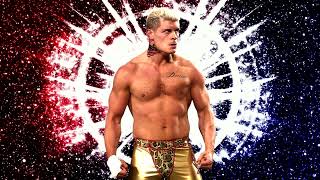 WWE Cody Rhodes Theme Song  Kingdom With Crowd Singing All Theme Woah More Effect Arena Effect [upl. by Zetnod249]