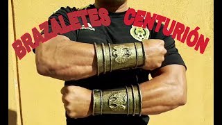 COMO HACER LOS BRAZALETES DE CENTURIÓN ROMANO ROMAN CENTURION BRACELETS [upl. by Lladnew]