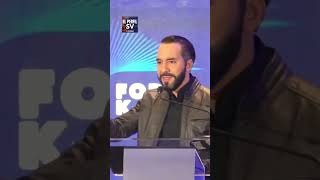 elsalvador Nayib Bukele habla de lo que sucede cuando El salvador ayuda a otros países 😱 [upl. by Assilim850]