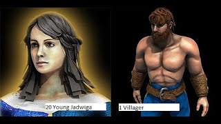 One Villager Vs 20 Young Jadwiga [upl. by Anahoj]