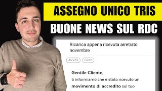 ASSEGNO UNICO tris di PAGAMENTI e NEWS su RDC gennaio 2024 [upl. by Ssur]