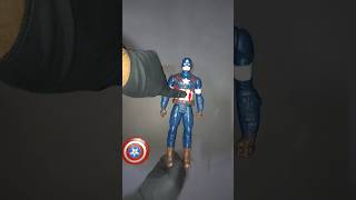 Satisfying Video with unboxing Captain America  Marvel Avengers Action Figure  ASMR [upl. by Kaela839]