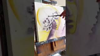 Painting with Nova Color Acrylic Paints [upl. by Haleemaj]