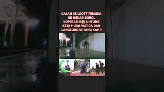 KALAH SE LOOTT PEMUDA INI NEKAD BOBOL KOPERASI 😱 UNTUNG KETA HUAN WARGA DAN LANGSUNG DI TANG KAP [upl. by Terrene]