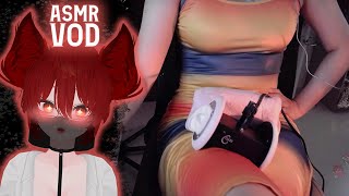 Vtuber ASMR Affirmations Ear Tapping Ear to Ear Whispers  ASMR tingly triggers  Bodycam VOD [upl. by Nealy]