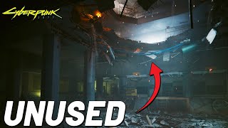 Cyberpunk 2077  Unused amp Hidden Areas In Expohall [upl. by Siuol]