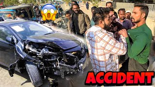 CAR ACCIDENT K BAAD PHADDA HOGAYA 😱  MISHKAT KHAN  VLOG [upl. by Posner]