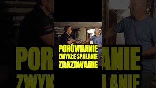 PORÓWNANIE ZGAZOWANIE KONTRA ZWYKLE SPALANIE ogrzewanie zgazowanie buforidrewno kociołnadrewno [upl. by Judson]