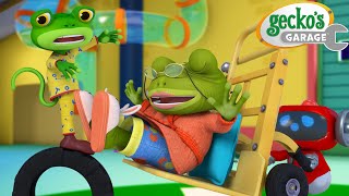 Wake Up Grandma  Geckos Garage  Trucks For Children  Cartoons For Kids [upl. by Ainalem]