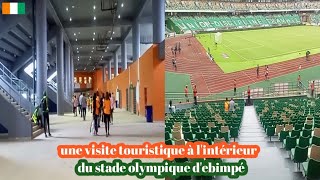 visitons à lintérieur du stade olympique debimpé [upl. by Alano]