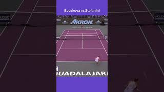 2024 Guadalajara Open R2 Bouzkova vs Stefanini 62 61 tennis wta sports [upl. by Kara-Lynn994]