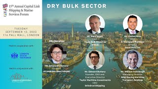 2023 15th Annual Shipping amp Marine Services Forum  Dry Bulk Sector [upl. by Iong]