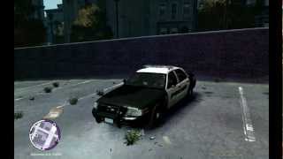 GTA 4  New Police car and Siren Federal Signal Touchmaster Delta Siren with download links [upl. by Alaj259]