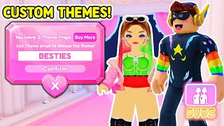 DRESS TO IMPRESS Custom THEMES WITH me IBellaYT Series [upl. by Ynnij56]