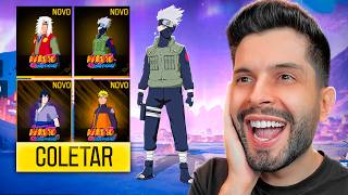 ATUALIZOU NARUTO FINALMENTE CHEGOU NO FREE FIRE [upl. by Dempstor]