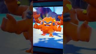 Evolution of shiny Alolan Graveler into shiny Alolan Golem indigodisc pokemon scarlet shiny [upl. by Klingel]