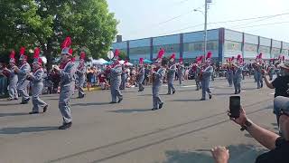 Hoquiam High School marching band [upl. by Griffy110]