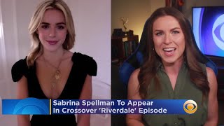 Sabrina Spellman Makes An Appearance On The CWs Riverdale Kiernan Shipka Reveals Fans Will Get So [upl. by O'Grady]