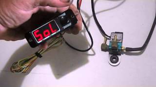 Turbosmart EBoost Street 40  Solenoid Test [upl. by Kreager135]