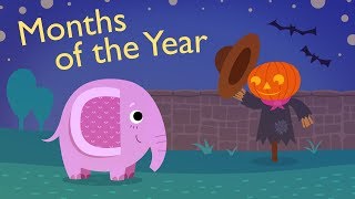 Months of The Year for Kids  Learn 12 Months of the Year  Kids Academy [upl. by Milissa32]