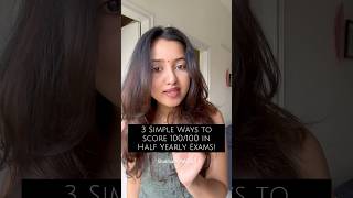 Class 10 Half Yearly Exam Strategy  How to Score 100100 motivation halfyearlyexam2024 class10 [upl. by Yorled]