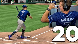 MLB 24 Road to the Show  Part 20  Official Dirk Dingers Jersey [upl. by Elinnet70]