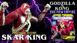 Godzilla x Kong ™ The New Empire ™ Battle Roar Skar King  Playmates Toys ® Monsterverse [upl. by Euginomod]