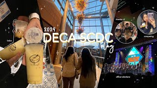 competing at washington DECA SCDC 2024 vlog  junior year 💙 [upl. by Alhsa]