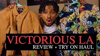 Victorious LA Clothing Review 👕  TryOn Haul  Sneakahead 🔥 [upl. by Udelle]