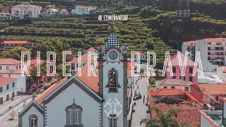 Madeira Portugal 4K Ribeira Brava Igreja Praia Promenade Marítima 2021 Madeira Island [upl. by Ahsekam]