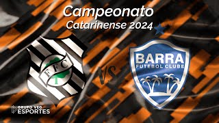 FIGUEIRENSE X BARRA  AO VIVO [upl. by Lia]