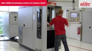 Induction Hardening Systems for Balance Shafts  eldec [upl. by Ebaj]