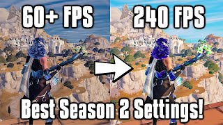 Fortnite Season 2 Settings Guide  FPS Boost Colorblind Modes amp More [upl. by Astor]