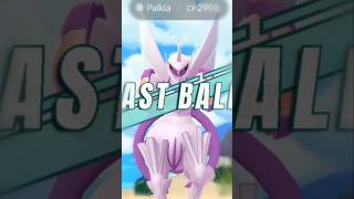 Palkia and last ball 🤯  Origin form Palkia pokemon go anime gaming [upl. by Dickerson]