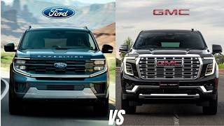 2025 Ford Expedition vs 2025 GMC Yukon FullSize SUV Showdown [upl. by Haye]