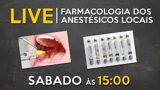 LIVE 019  Farmacologia dos anestésicos e dos vasos constritores [upl. by Quennie]