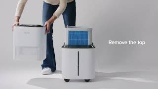 How to Fill the Superior 6000S Smart Evaporative Humidifier [upl. by Barnebas]