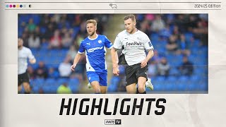 HIGHLIGHTS  Chesterfield Vs Derby County [upl. by Hanley]