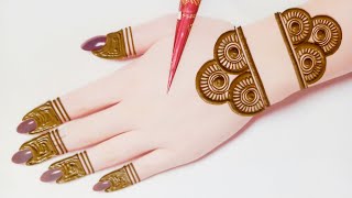 mehndi designs  mendini design  cone designs  mehandi design  mehdi ka dizain  madhi ke design [upl. by Zehe]