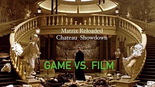 Matrix Reloaded Chateau Game VS Film [upl. by Naquin]