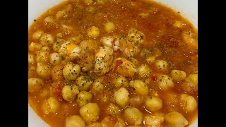 GARBANZOS CON LANGOSTINOS EN THERMOMIX [upl. by Mello33]