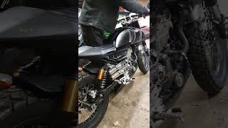 Exhaust sound Mondial 125cc soundcheck exhaustsound shorts rev 125cc learnerbike [upl. by Rush]