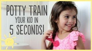 How to Potty Train Your Kid in 5 Seconds [upl. by Nanah]