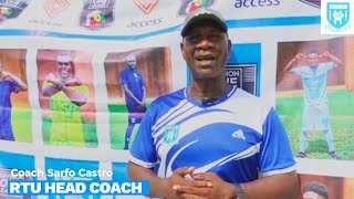 Coach Sarfo PreMatch Interview Thoughts Ahead of the Wa Power SC Clash  Access Bank Division 1 [upl. by Eisele]