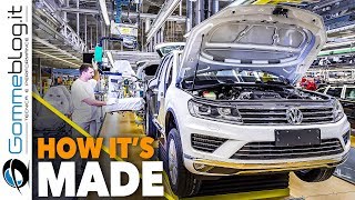 Volkswagen VW Touareg  CAR FACTORY  How Its Made SUV Assembly Manufacturing [upl. by Aibos]